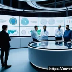 환경 지속 가능성 평가 - **Prompt: Life Cycle Assessment (LCA) and Circular Economy in Action**
    "A vibrant, highly detail...